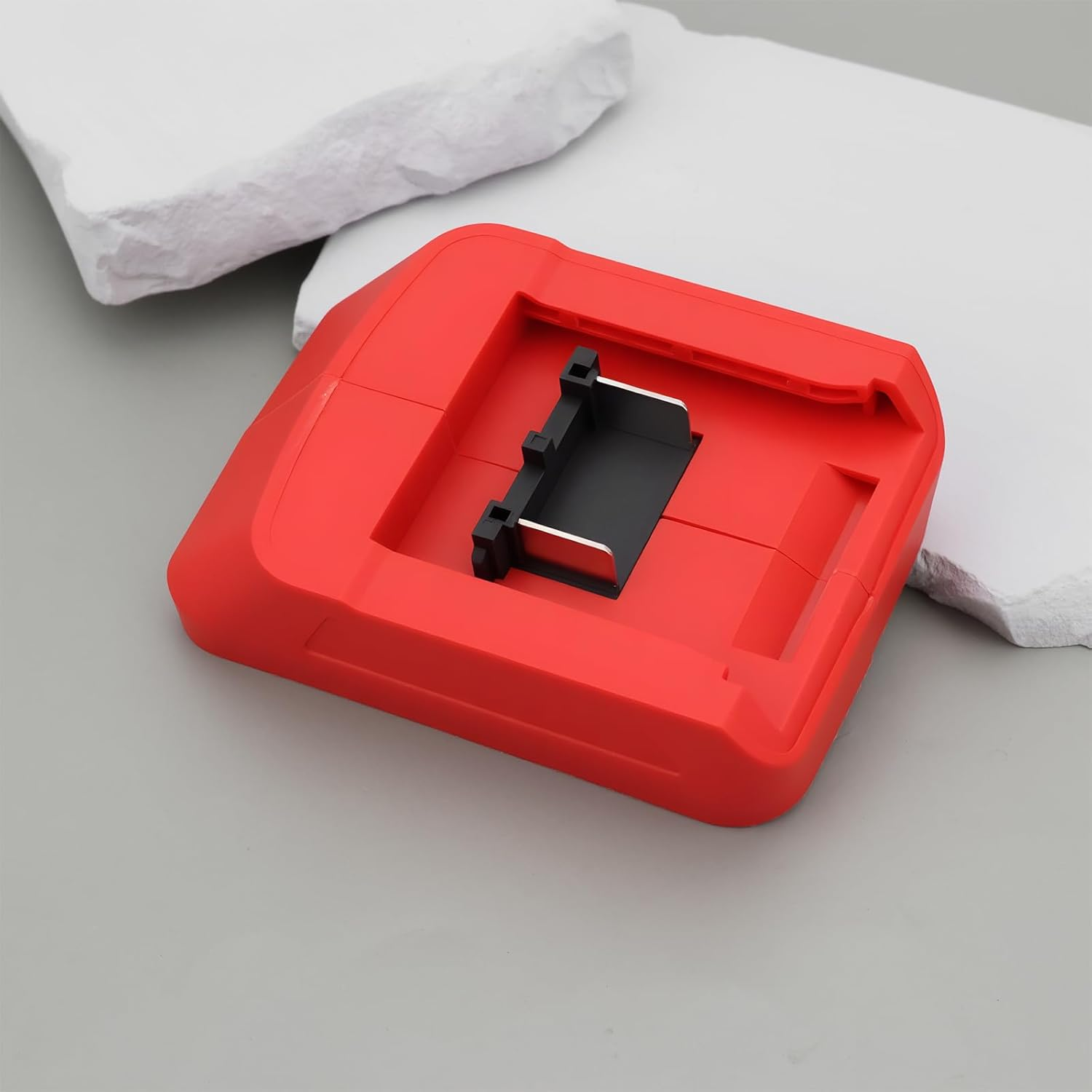 Create Idea 2Pcs Power Tool Battery Adapter Converter Compatible with Einhell 4511396 4511437 18V Li-Ion Battery image number 5