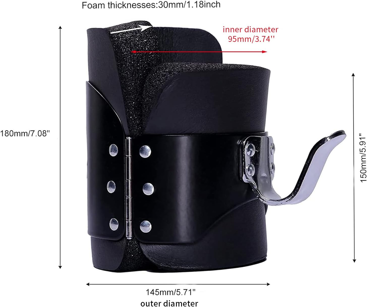 KYLIN SPORT anti Gravity Inversion Boots Abdominal Crunch Sit up Bar Hooks Therapy Core Gym Fitness Exerciser image number 2