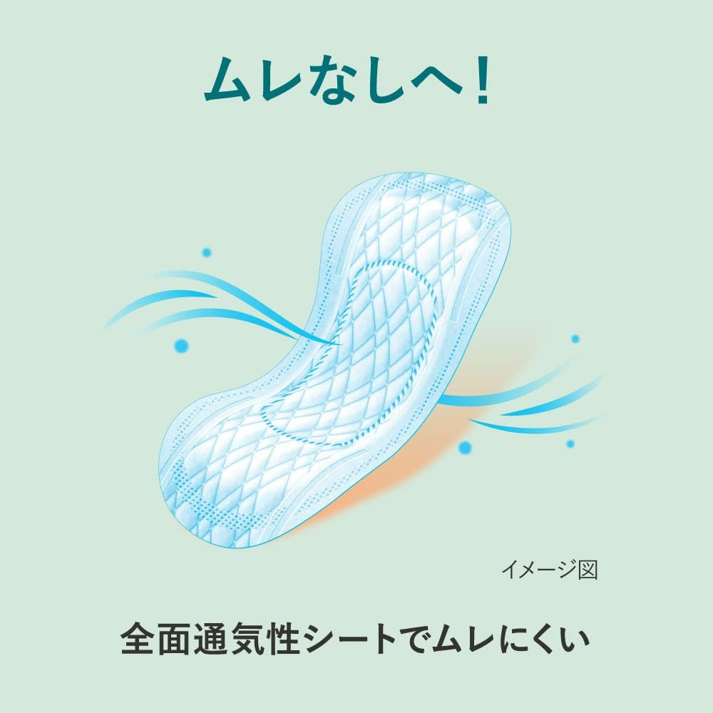 Kao Laurier Speed Slimguard Light Days Fragrance-Free Sanitary Pad without Wing 38Pcs image number 5