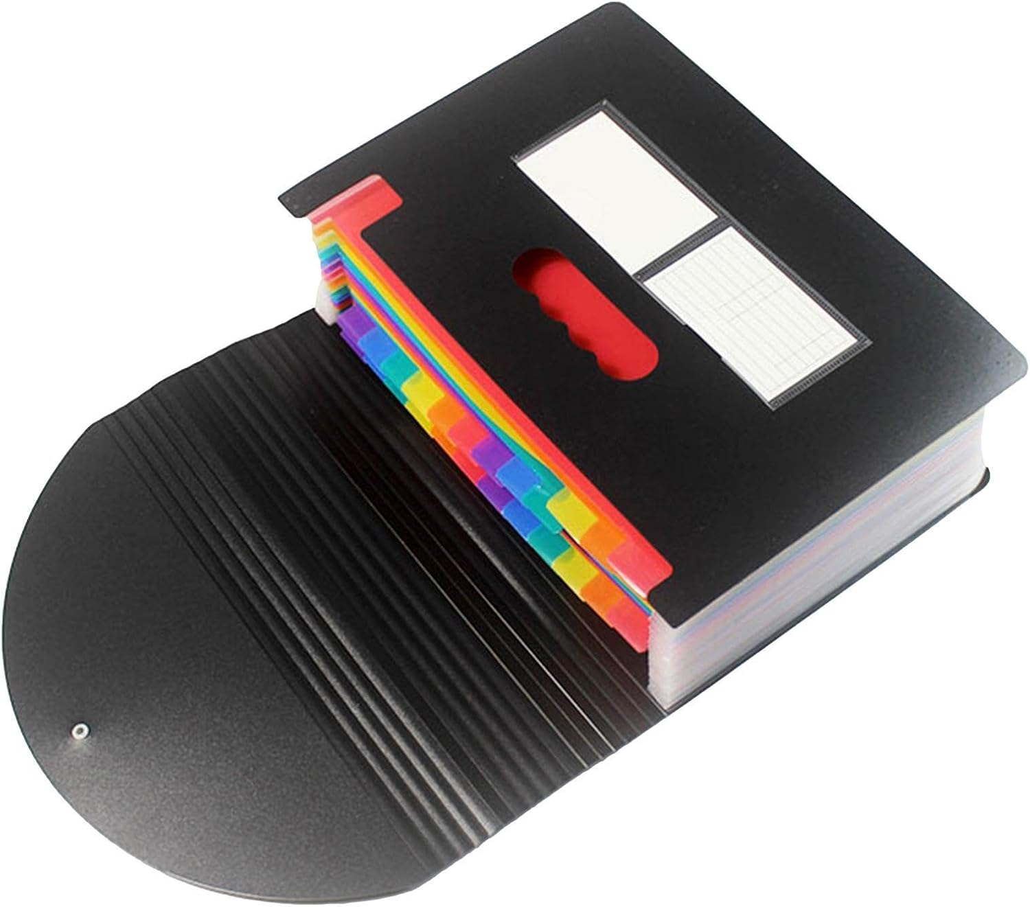 Accordion File Folders, Accordion File Organizer 12 Pocket Expanding File Folder, 12 Multi-Layer Expandable Desktop Accordion Folder, Fashion Expanding File Folder image number 5