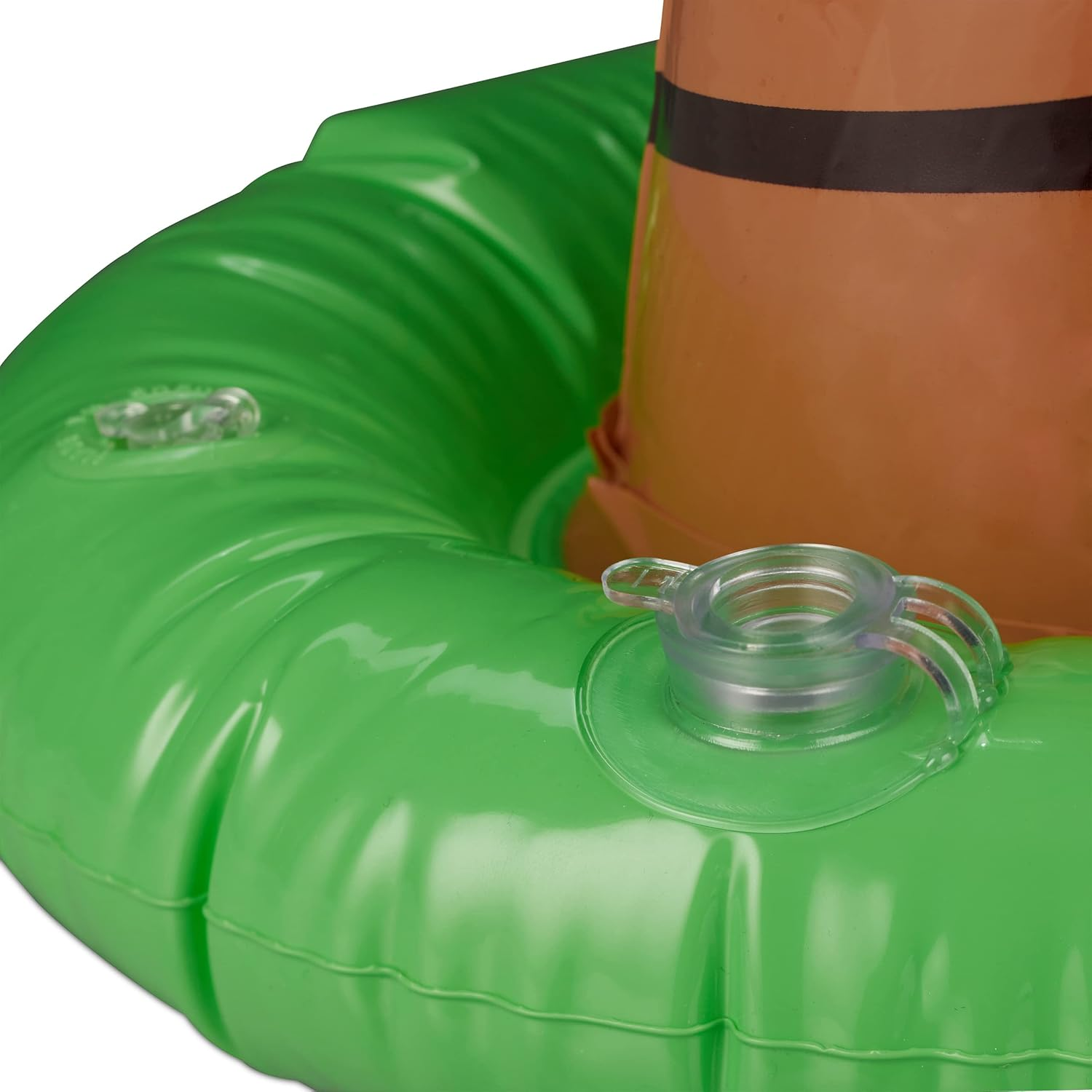 Relaxdays Inflatable Palm Tree, Cool Pool Decoration, Decorative Palm Tree for Inflating, Summer Party Decoration, 80 Cm High, Green/Brown, Pack of 1 image number 2