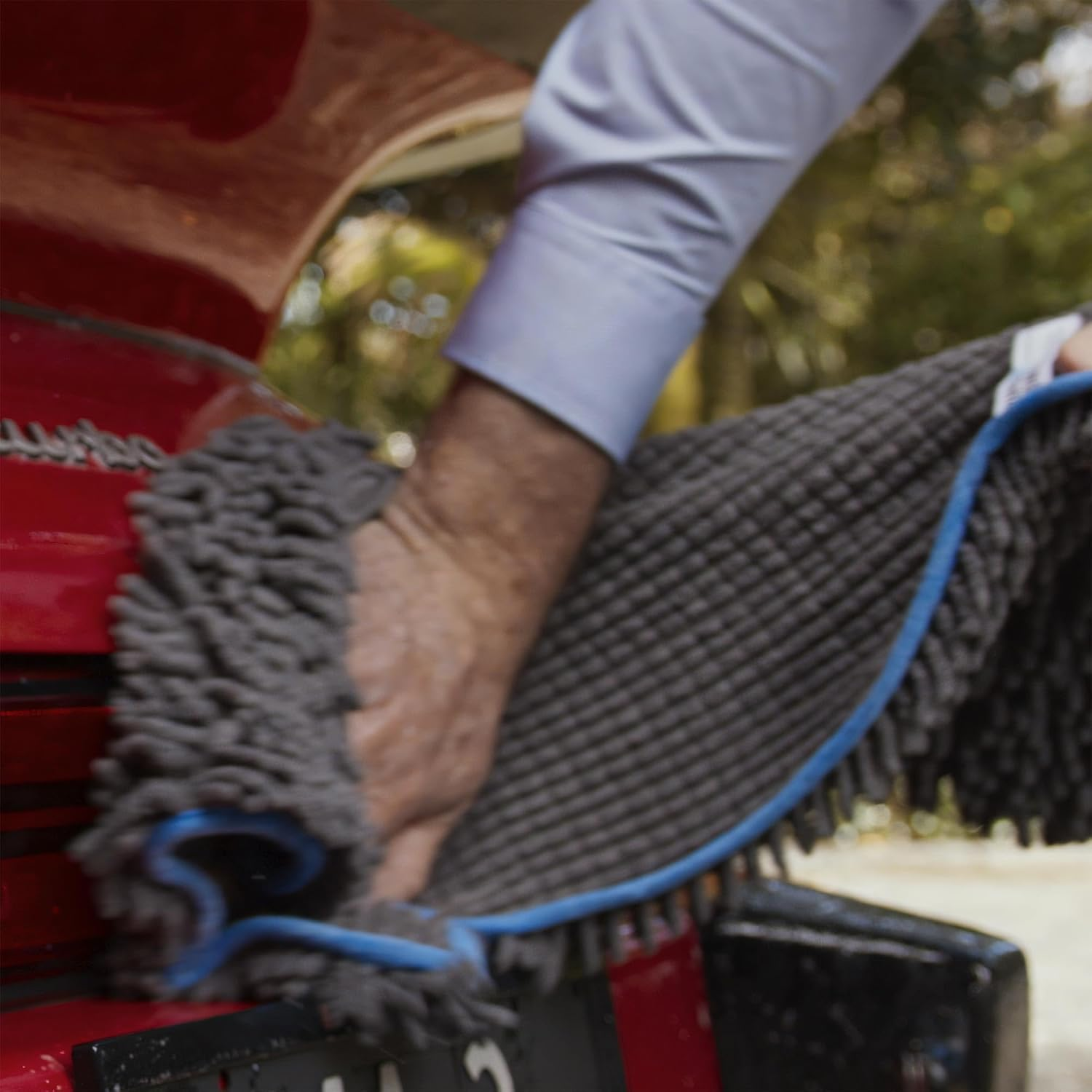 Mach 2 Speed Car Wash Towel &ndash; Ultra Absorbent Microfiber &ndash; (2X1Ft / 60X30Cm) &ndash; Fast, Scratch-Free Cleaning for Cars, Suvs, and Bikes image number 6