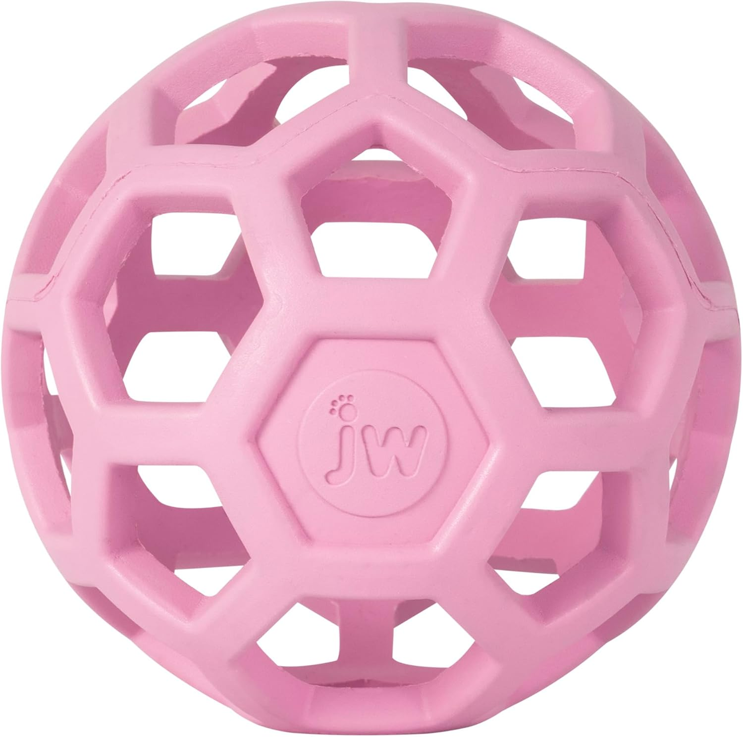 JW Pet Hol-Ee Roller&trade;, Dog Toy Puzzle Ball, Natural Rubber, Large (5.5&rdquo; Inch Diameter), Blue image number 5