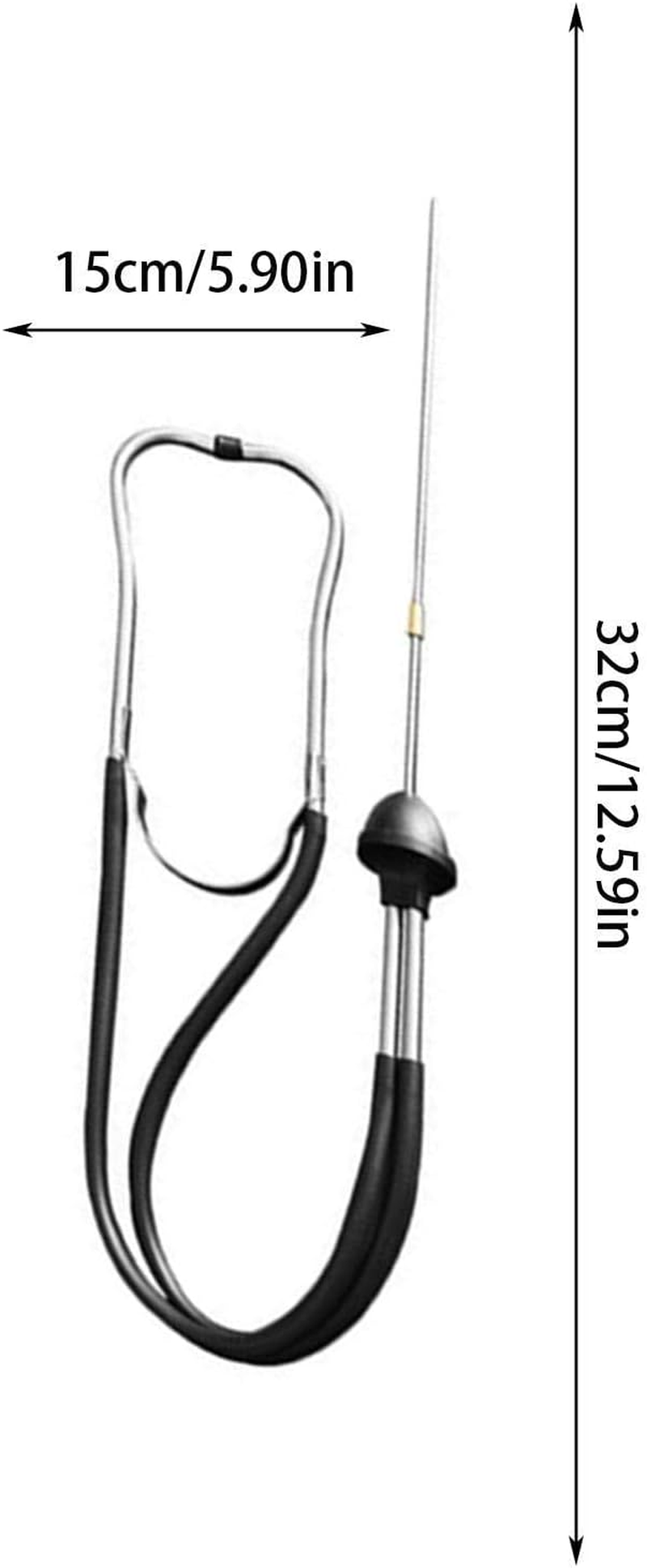 Car Engine Stethoscope | Noise Checking Vehicle Tools - Diagnostic Detector Tool Compatible with Automotive, Car, Lawnmower, Small & Big Internal/External image number 1