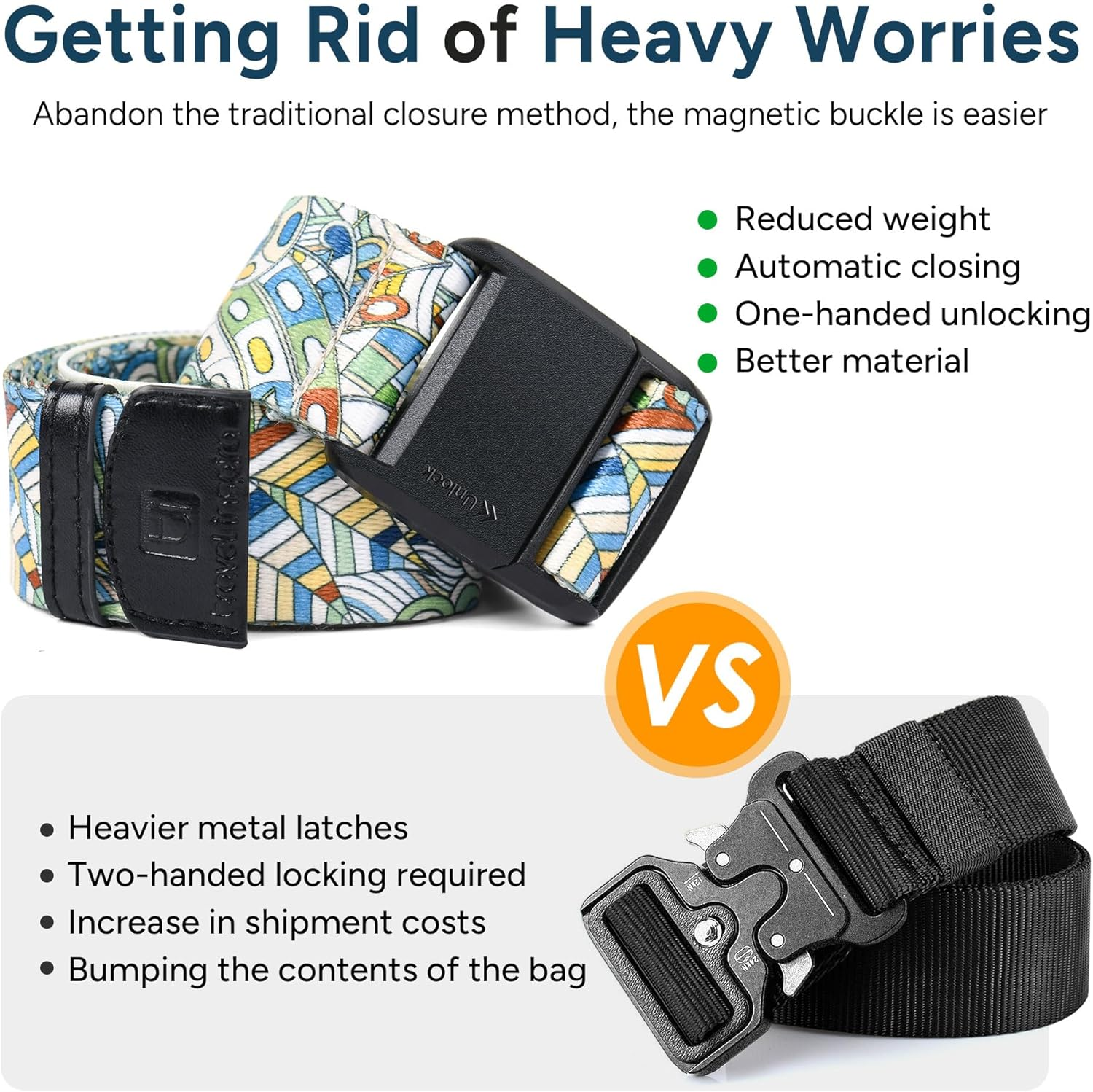 Travel Inspira Luggage Strap with TSA Combination Lock - Adjustable, Easy to Use, Protect Your Luggage (Rose Window)