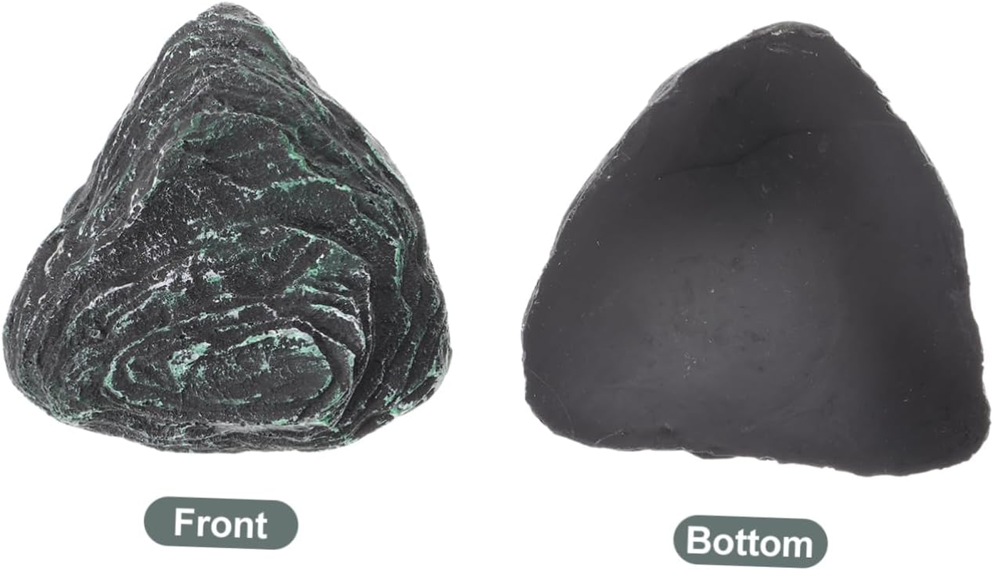 Artificial Stone Ornament for Fish Tank Lightweight Floating Resin Stone Decor for Aquatic Landscapes Realistic Reptile Climbing Accessory Aquarium Decoration