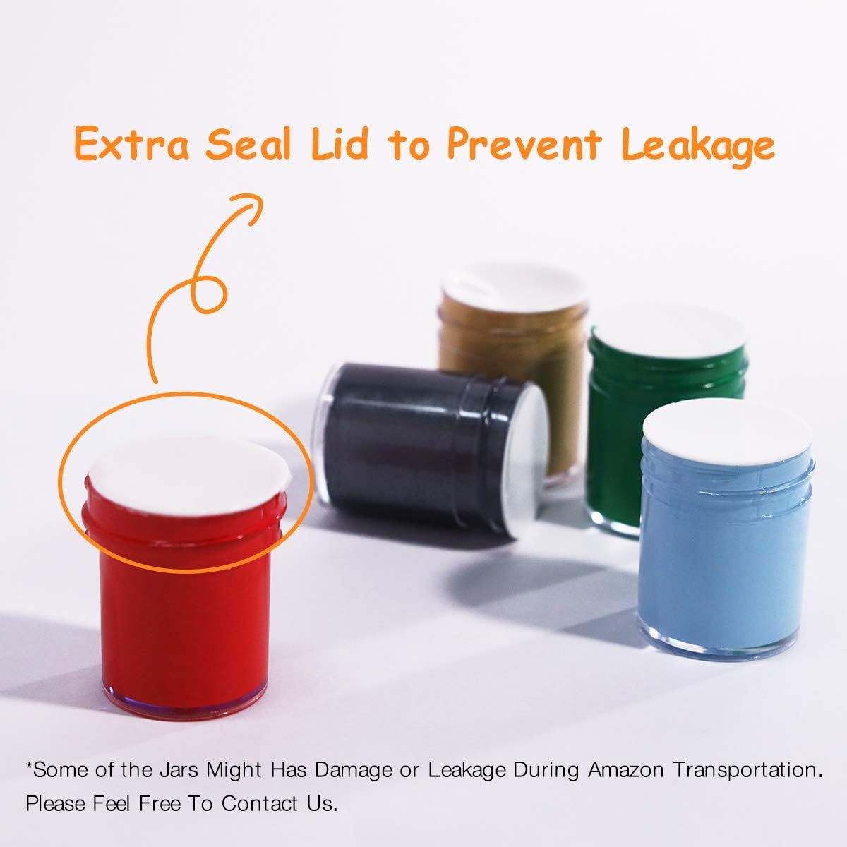 TBC the Best Crafts Creative Acrylic Paint Set, 24 Basics Colors with Bottles (15Ml/0.5Oz), Rich Pigments, Non Toxic for School, Arts and Crafts Projects image number 1