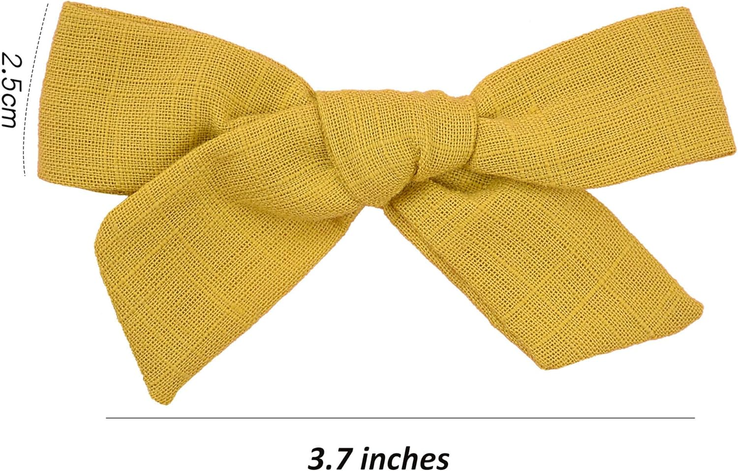 20 Pieces Baby Girls Hair Bows Clips Hair Barrettes Accessory for Babies Infant Toddlers Kids in Pairs image number 3