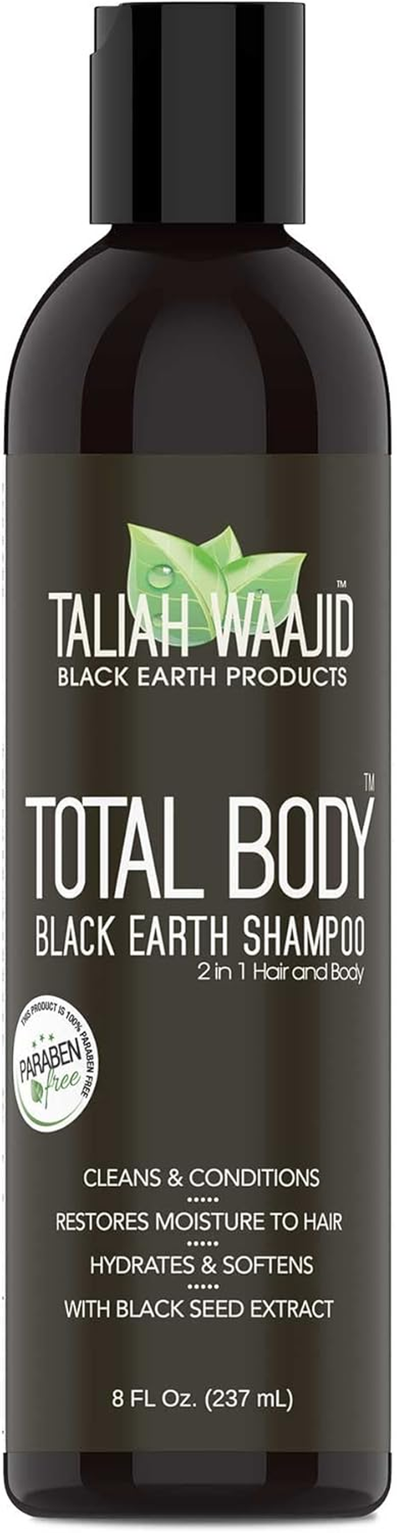 Total Body Black Earth Shampoo 8OZ.