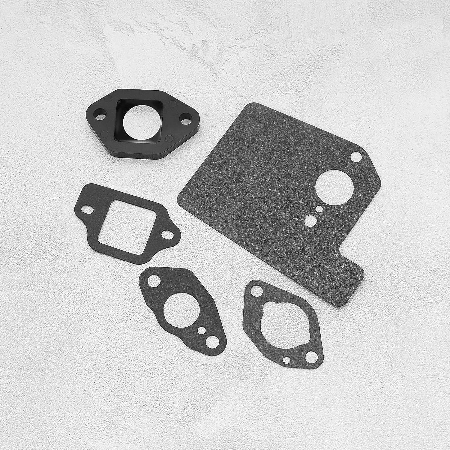 SING F LTD 2 Sets Carburetor Insulator Gasket Kit Compatible with Honda GCV160 GCV160A GCV160LA GCV160LAO GCV160LE Lawnmower Engines Parts image number 1