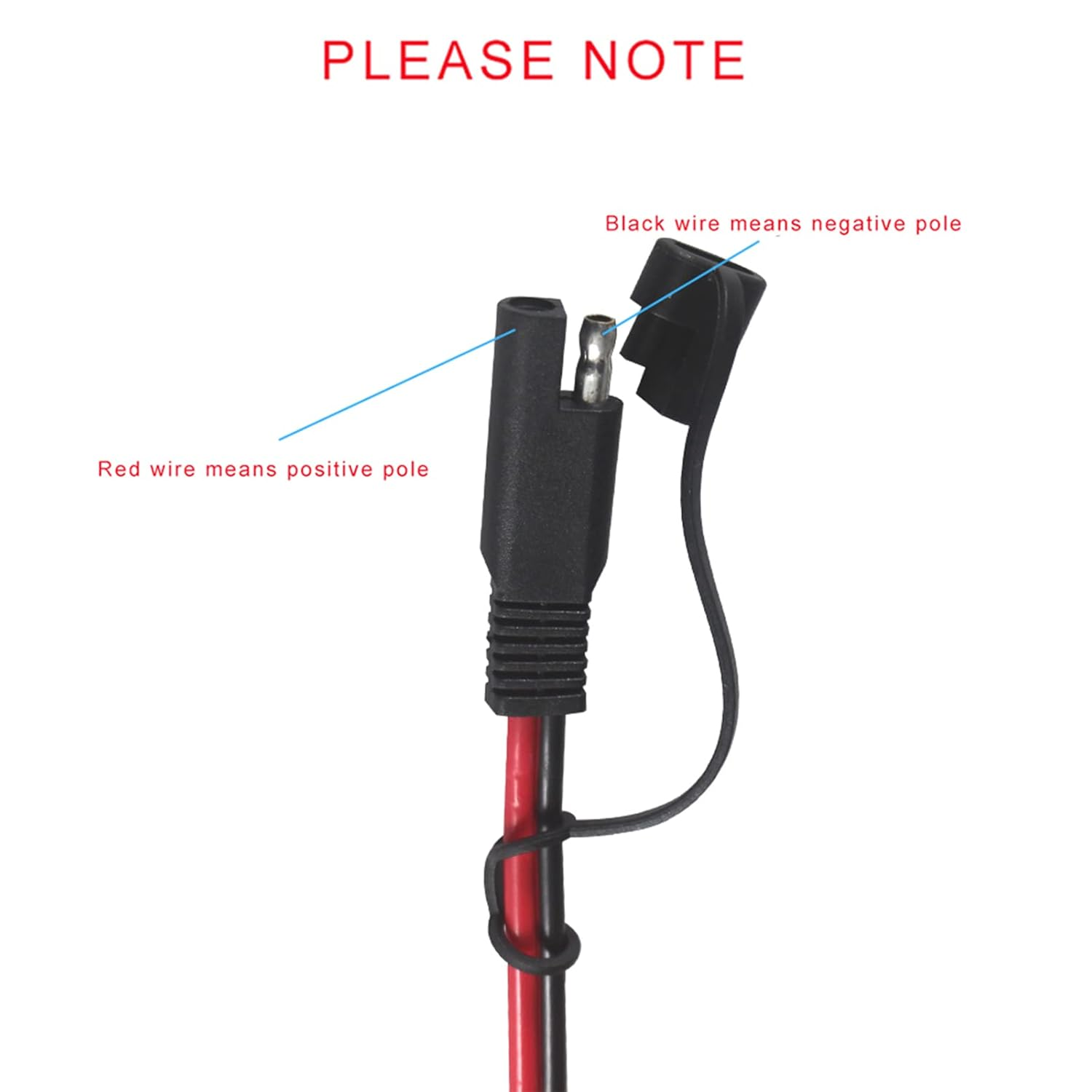 12V Car Cigarette Lighter to Quick Disconnector SAE 2 Pin Plug 12Volt 15A Cigar Lighter Plug Release Adapter with Led Indicator 5FT Extension Charging Cable 16AWG Wire