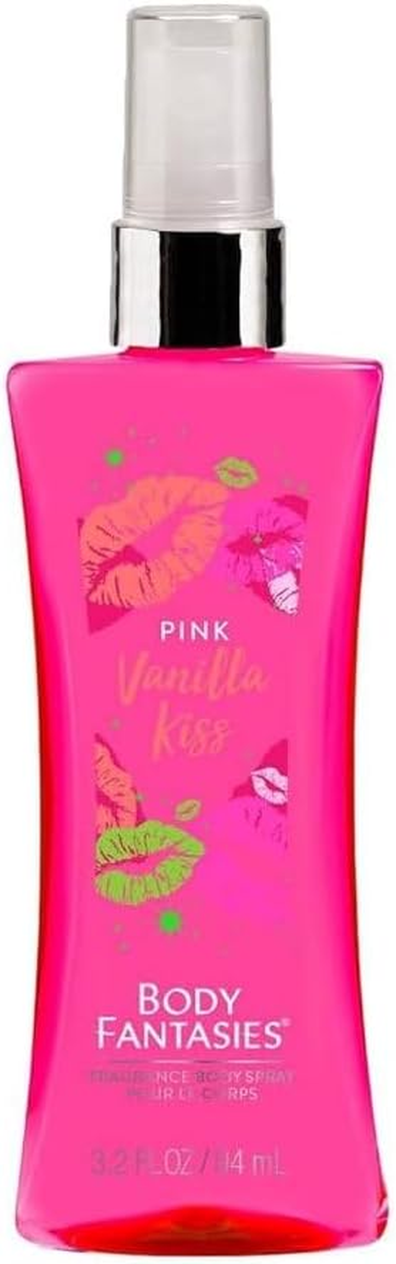 Body Fantasy Pink Vanilla Kiss Body Spray, 94 Ml (Pack of 1), 400-2507 image number 4