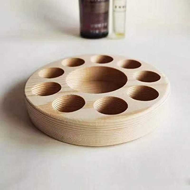 B Baosity Wooden Essential Display Stand Can Bottles image number 3