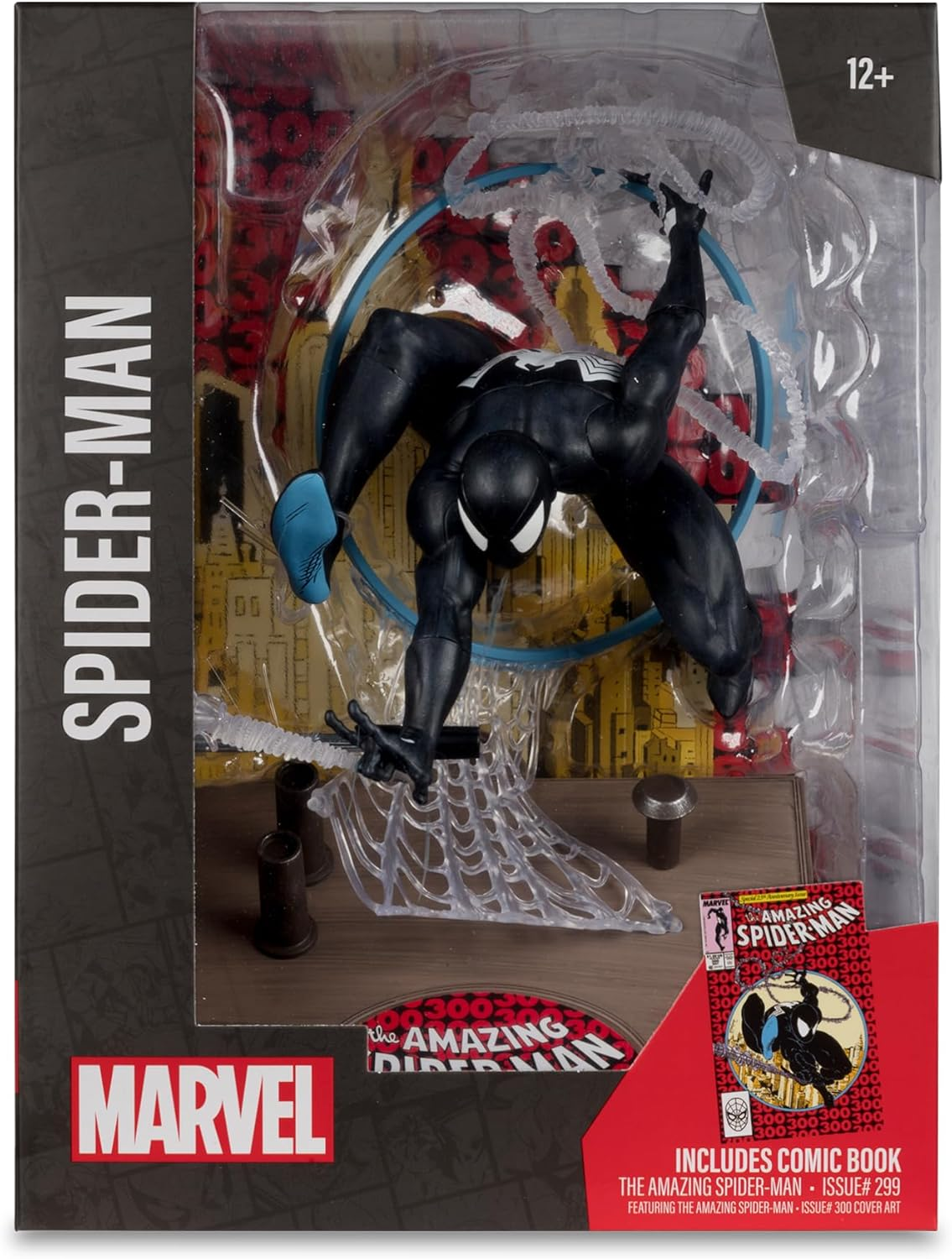 Marvel Collection 1:6Th - Spider-Man (Symbiote Suit) by Todd Mcfarlane (The Amazing Spider-Man #300) image number 6