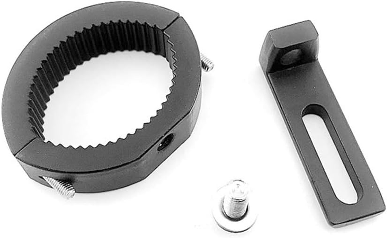 RESFNSE 2Pcs Adjustable Motorcycle Headlight Holder Motorcycle Light Bracket Universal Headlight Spotlight Mount Bracket 20-38MM Easy to Use image number 3