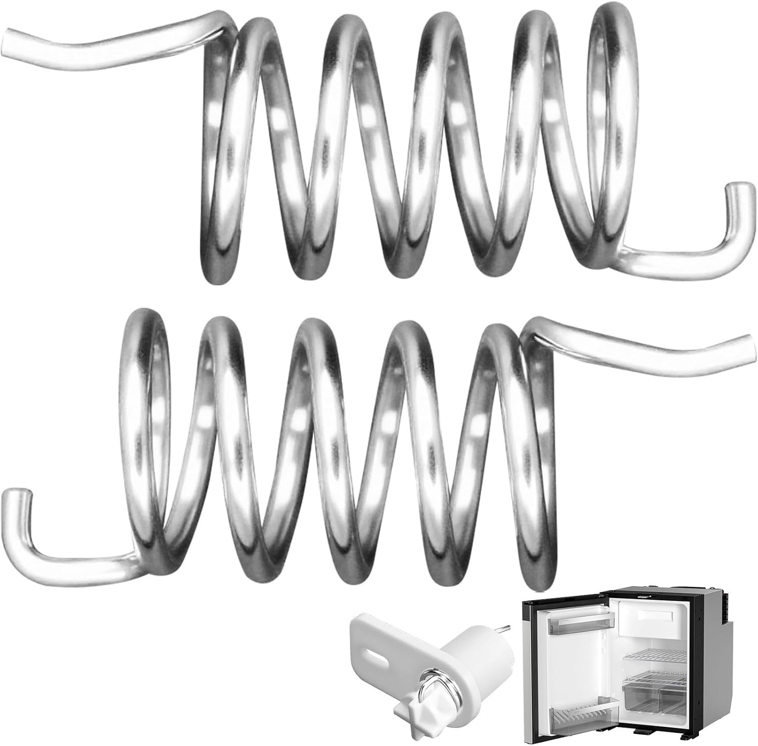 Spring Assembly Kit 3-In-1 Left for Dometic RV Camper Trailer Single Door Fridge Freezer (Spring Combo) image number 5
