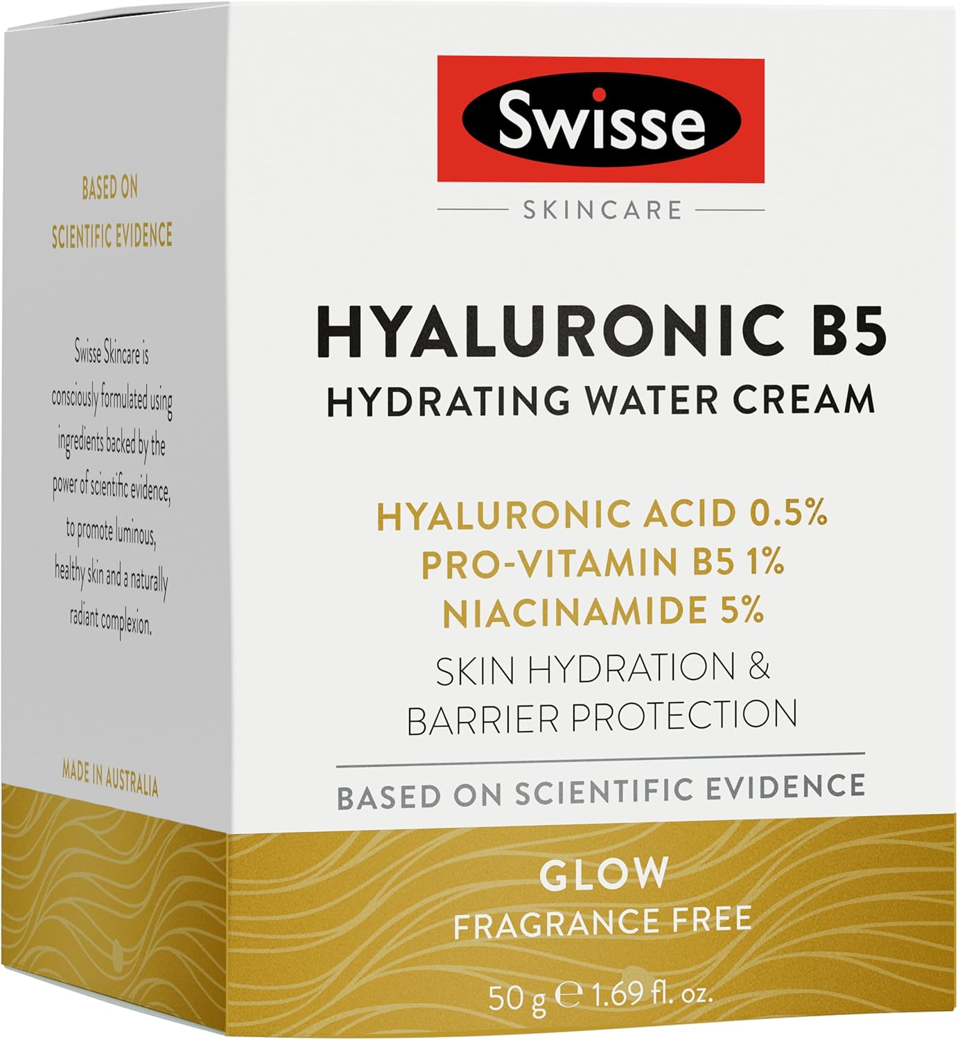 Swisse Skincare Hyaluronic B5 Hydrating Water Cream 50G image number 4