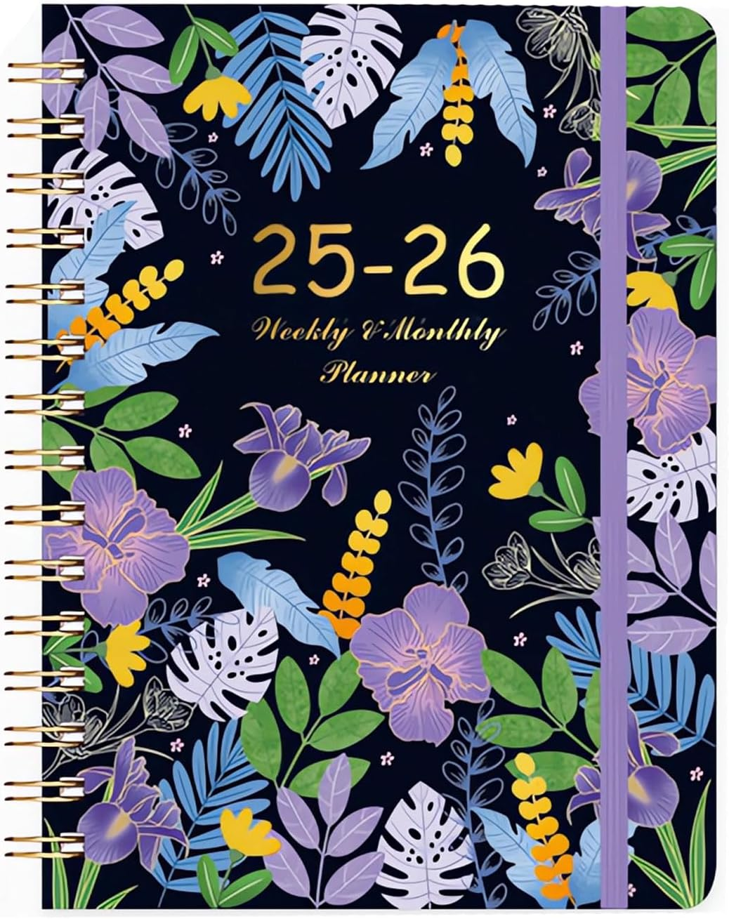 2025-2026 Planner Diary Journal Notebook Weekly Planner Memo A5 Monthly Scheduler Daily Planner Paper for Home Office School Diary Travel Gift Birthday (July 25-June 26) image number 5