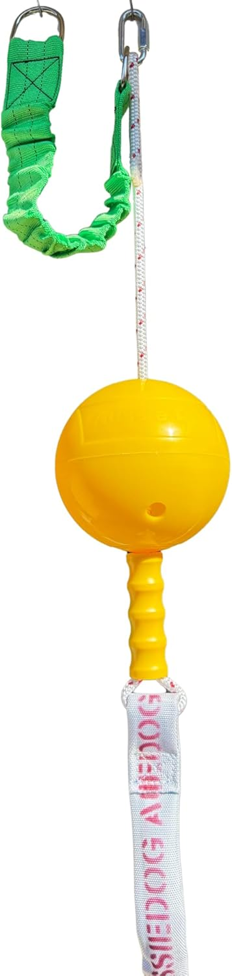 Aussie Dog Home Alone Toy for Medium Dogs (10-30Kg) Interactive Tug & Treat Ball | Mental Stimulation Chew Toy | Food Dispenser for Boredom Relief | Outdoor Durable Hanging Dog Toy