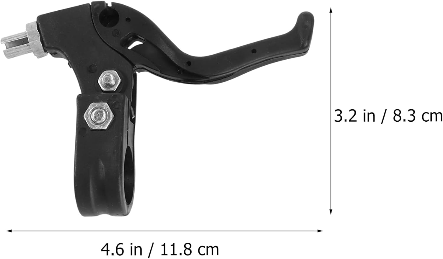 Homoyoyo 1 Pair of Bike Brake Lever Handle Universal Kids Bike Cycling Brake Level Handles Handlebar Bicycle Accessories for Mountain Bike Road Bicycle(Rosy) - Rosy image number 6