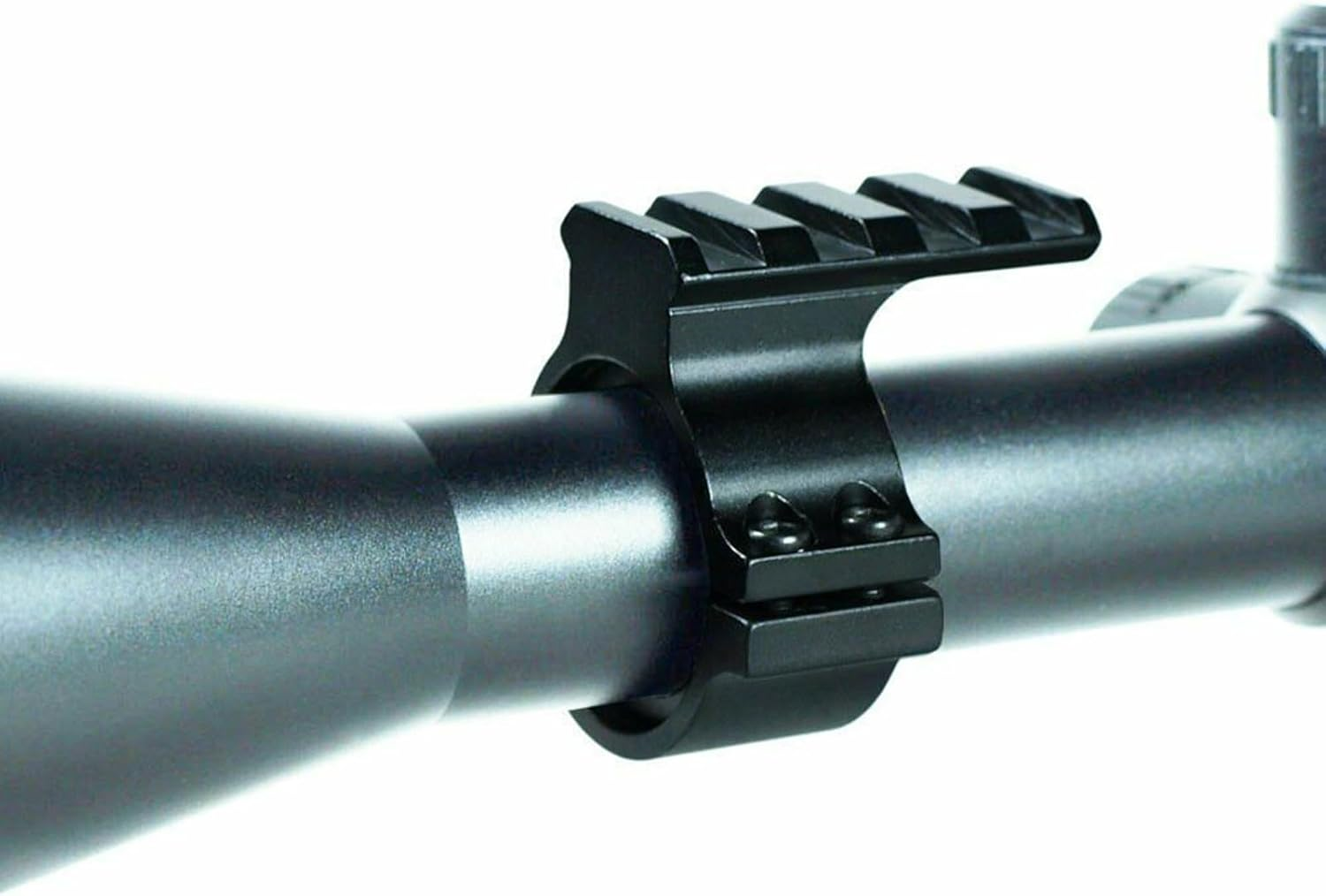 IMSFQFQL 34 Mm Scope Rings Adaptor, 34Mm Scope Mounted Picatinny Adapter Rail with 4 Slots Red Dot Sights Tactical Light Barrel Clamp Mounts for Scope Flashlight image number 4