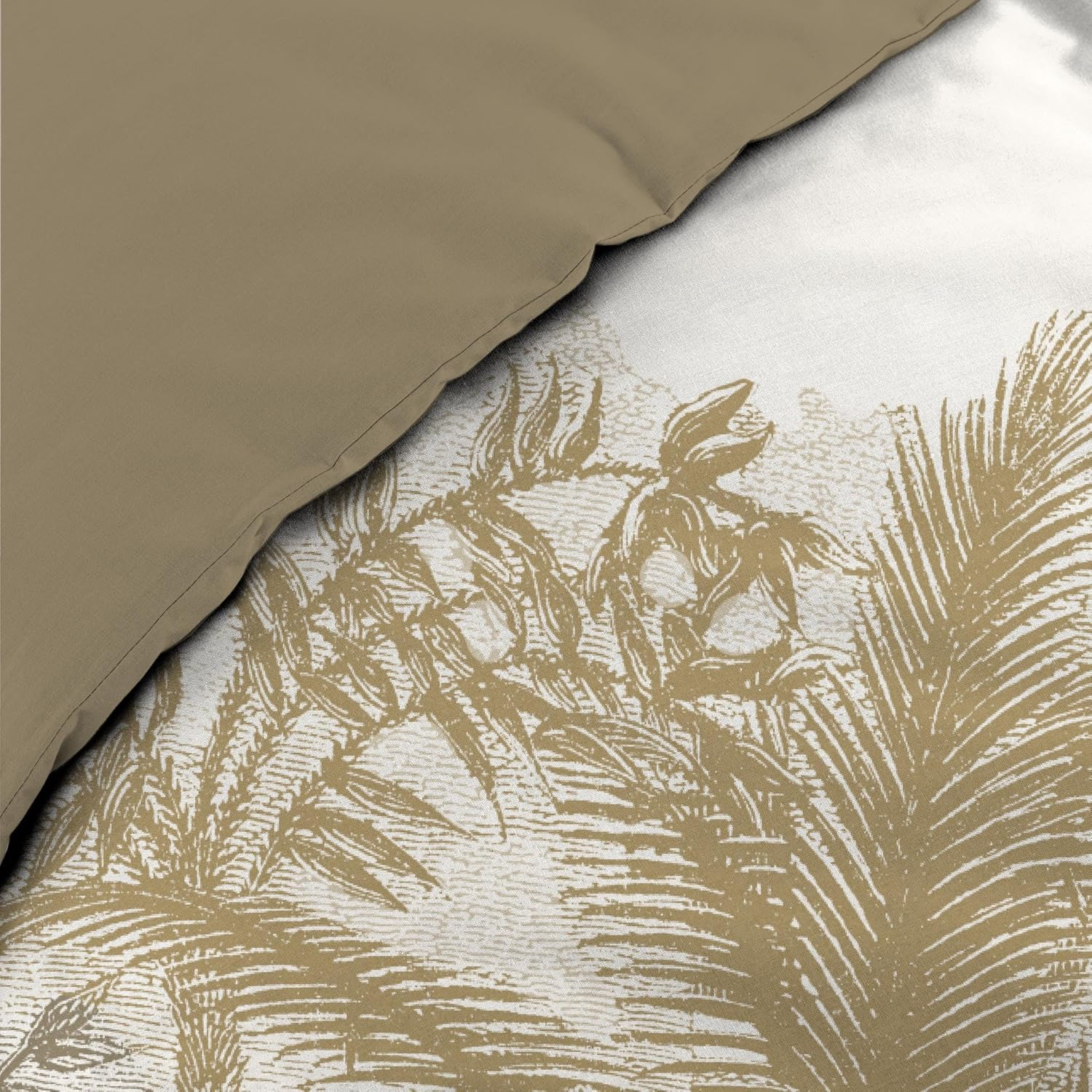 Douceur D'Int&eacute;rieur, 3-Piece Bedding Set (260 X 240 Cm) Cocoty, 100% Cotton image number 2
