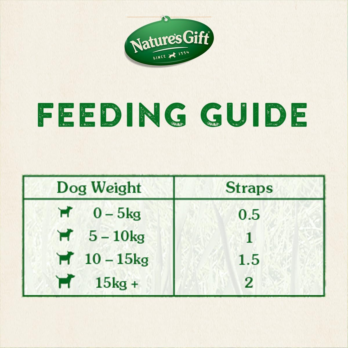 Nature'S Gift Straps Treats, Beef 9X150G - Soft and Chewy Straps, Made with Natural Ingredients for All Breeds image number 4