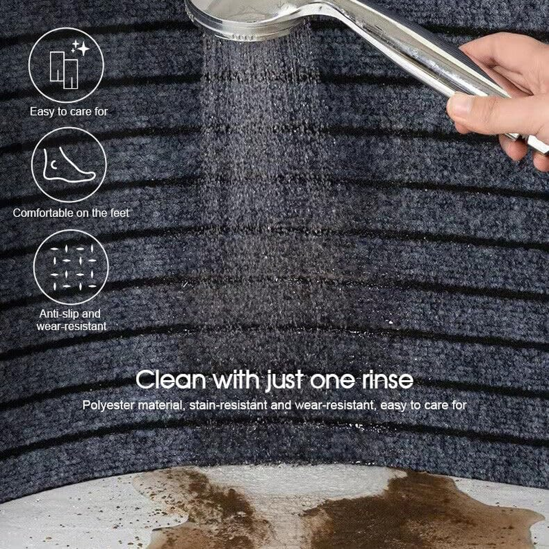 Leona Co Kitchen Mats 1 PCS, Cushioned anti Fatigue Kitchen Mat for Floor, Non Slip Kitchen Rug, Comfort Mat for Kitchen Sink Office Laundry (50X150Cm) image number 3