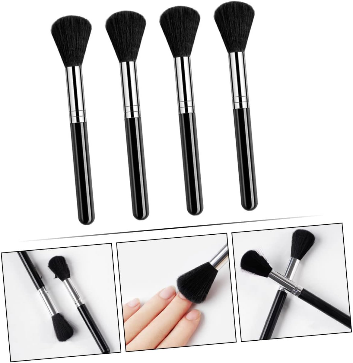 NOLITOY 4 Pcs Convenient Nail for Cleaning and Dusting for Nail Salons image number 5