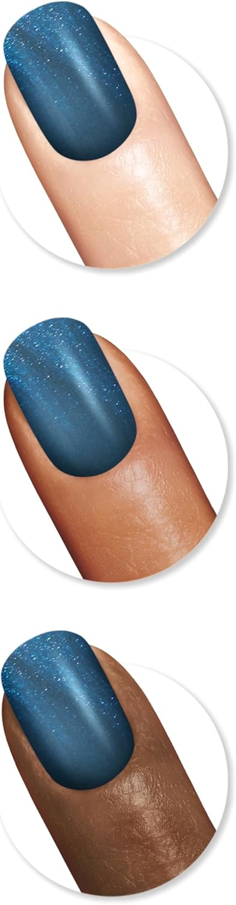 Sally Hansen Miracle Gel Nail Polish - Distressed Denim​, Chip-Resistant, High-Shine, Easy to Apply, 14.7Ml image number 6