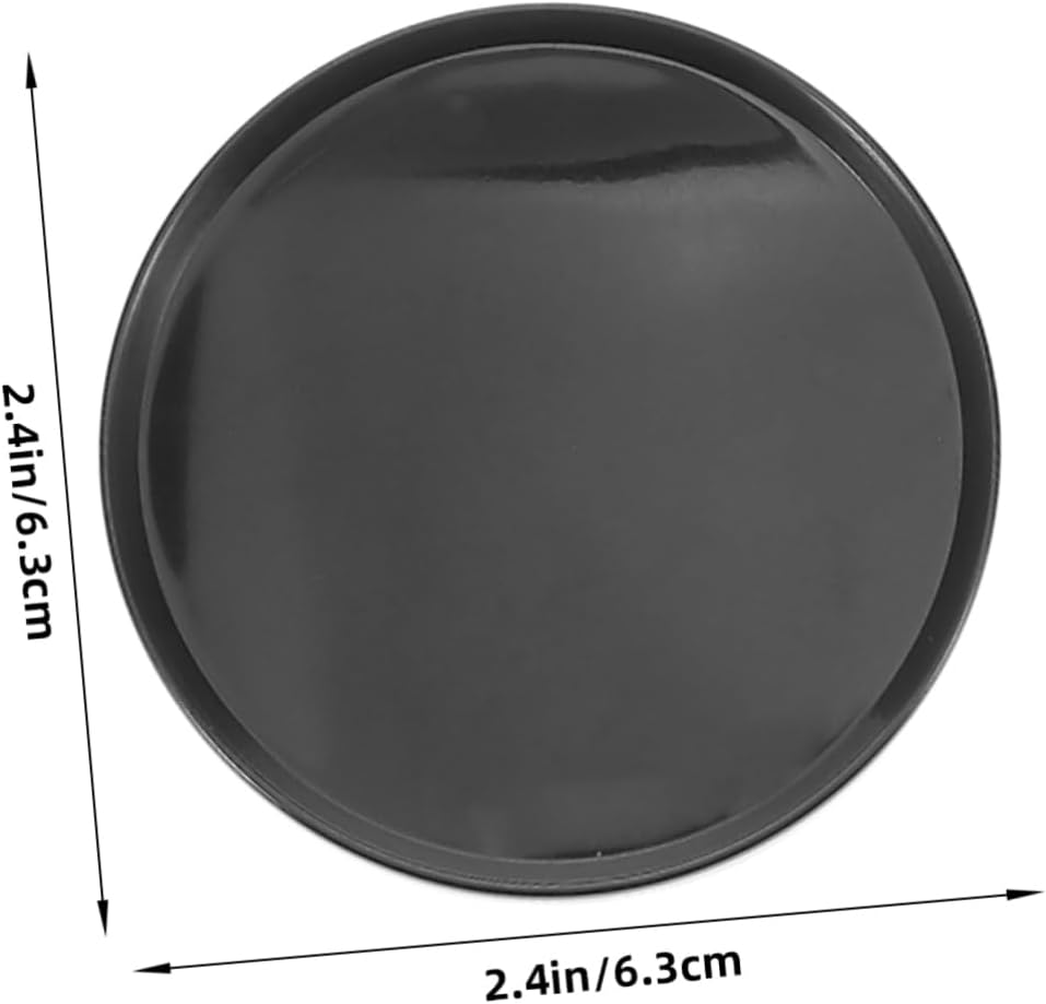 HAPINARY 63Mm Car Wheel Hubcap 2 Pieces Black Hub Center Caps Universal Wheel Rim Covers Replacement for Automotive Exterior Accessories and Trailer Hub Caps image number 5