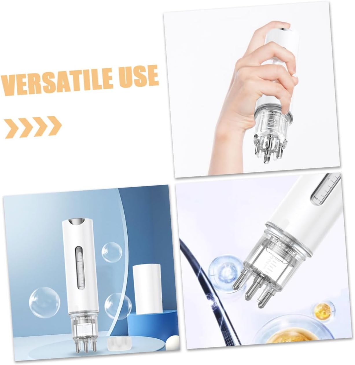 ROMISBABA Ergonomic Root Comb Applicator Bottle for Scalp Care Hair Growth Oil Applicator with Graduated Scale User-Friendly Hair Massager and Serum Application image number 5