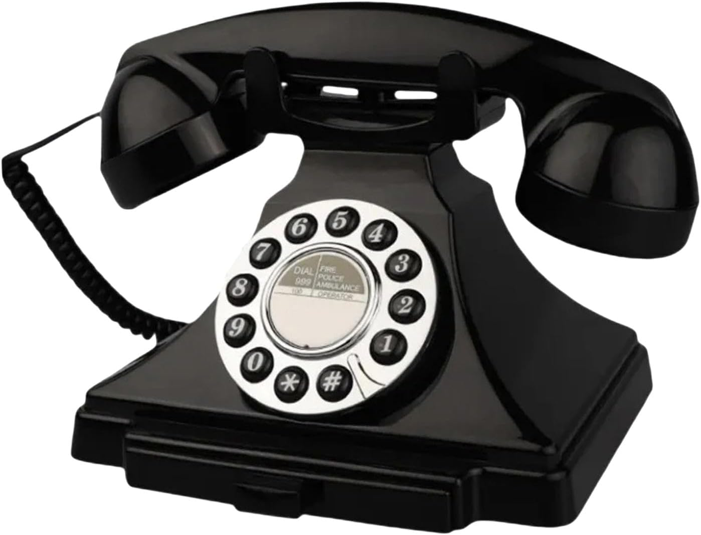 Audio Guest Book Wedding Phone Recorder Voice Recorder Phone Record Audio Audio Guestbook for Engagement Office Desk, White