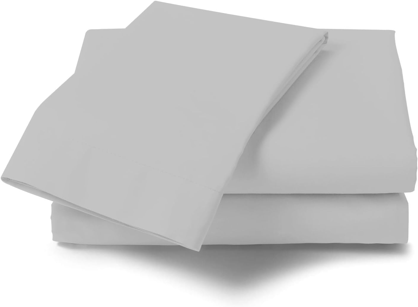 Hotel Quality King Size Flat Sheet- Polycotton Fabric Percale Non Iron Bedding- Super Soft Bedding Linen Set- Blush Pink