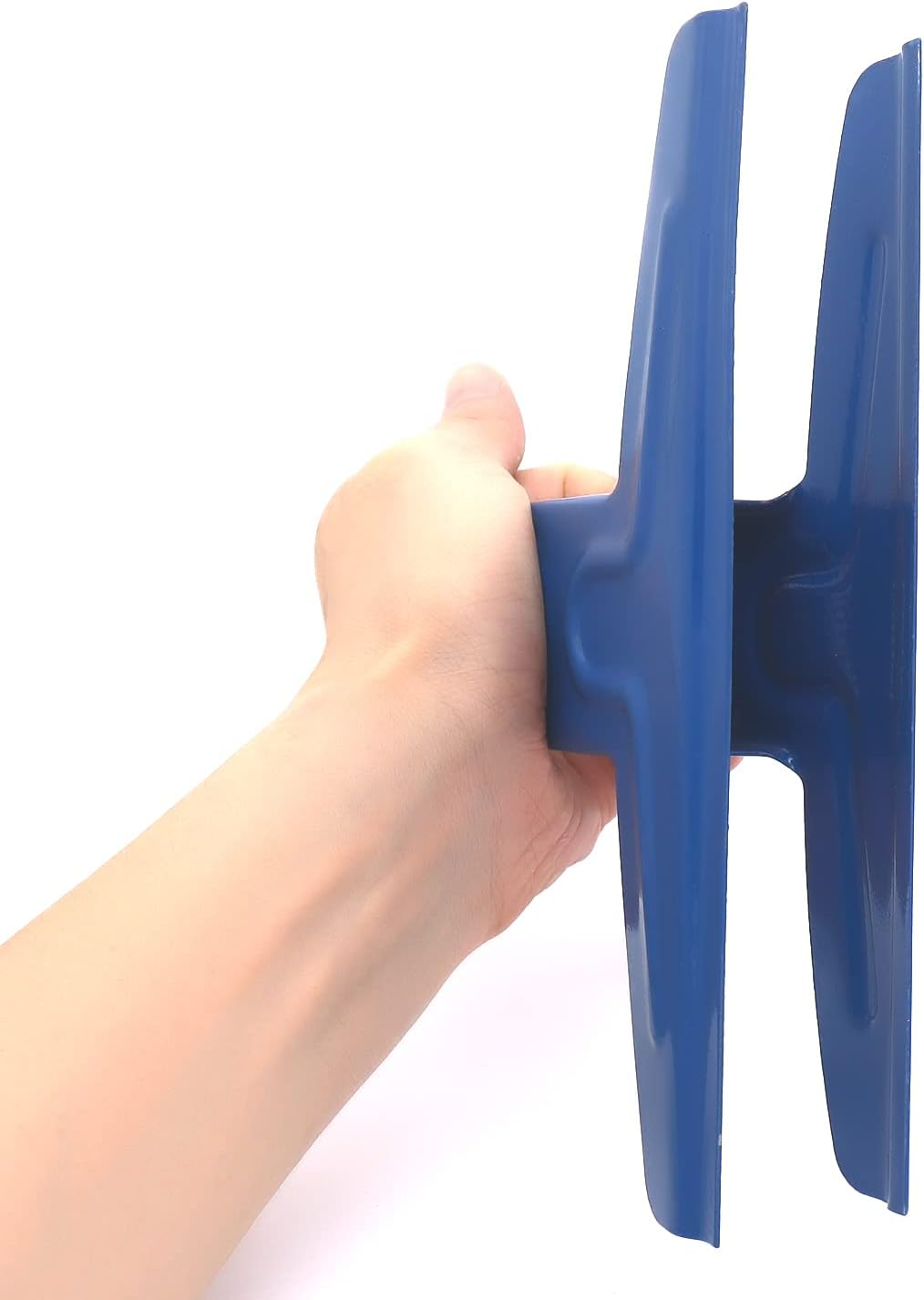 GUKBIAY Extra Large Bull Clips 2 Pack 20 Cm Blue Stainless Steel Clips Jumbo Paper Clamps for Drawing Board Poster Clamping Bag