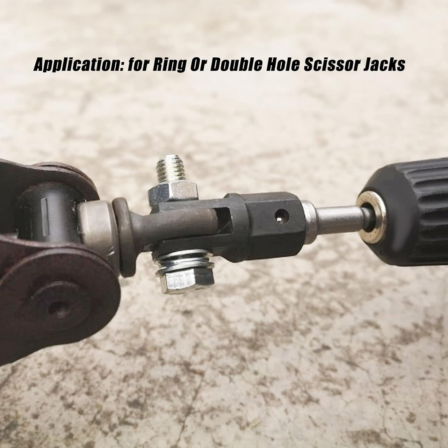 Scissor Adapter for Drill2 Inch Socket Tool for & Double Hole Jacksduty Steelcar Accessoryworks with Impact Wrenches & Ratchets image number 5