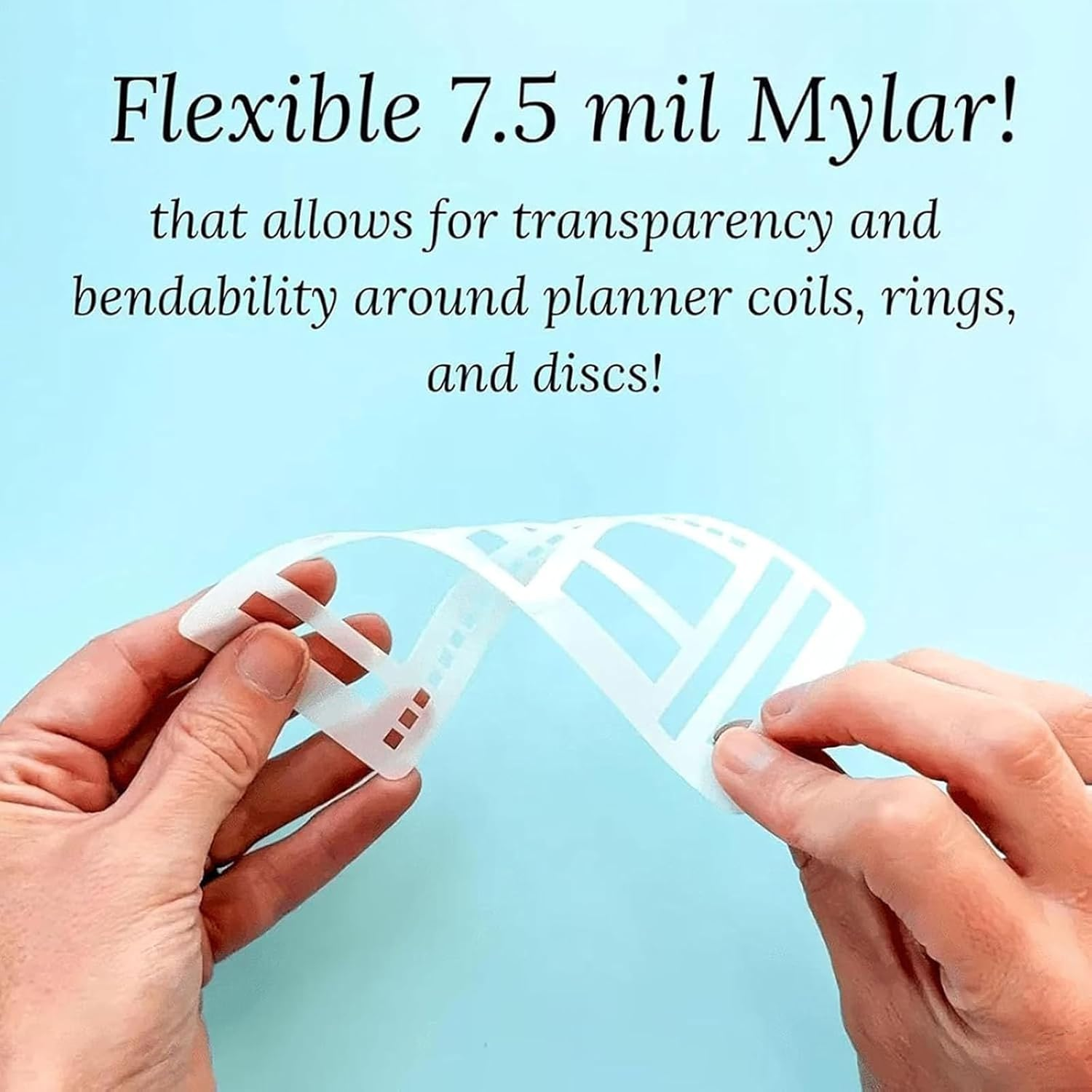 Handmade Flexible Record Template, Planner Stencils Handmade Flexible Record Template, 3-Pack Bulletjournal Stencils, Versatile Drawing Templatekit for Drawing Rectangle Checkboxes (A) - 3 Set image number 6