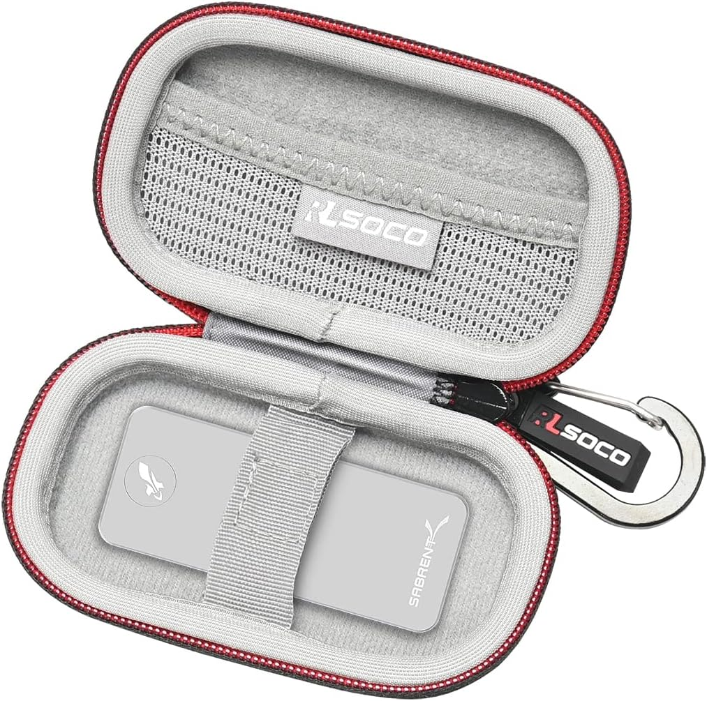 RLSOCO Hard Case for SABRENT Rocket Nano Xtrm/Nano/Nano V2 1TB/2TB/4TB/512GB External Aluminum SSD (Case Only) image number 6