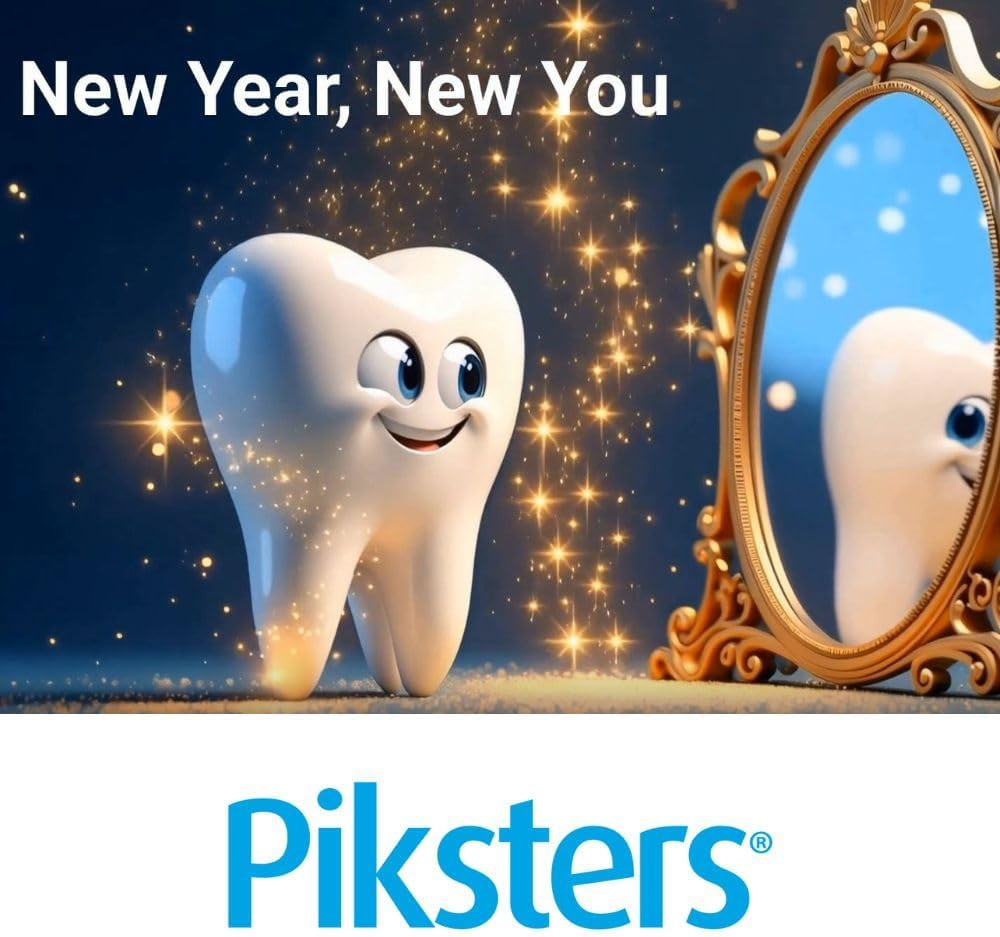 Piksters Interdental Brush - Brushes for Cleaning between Teeth (40 Pack, Size 2 (White)) image number 7