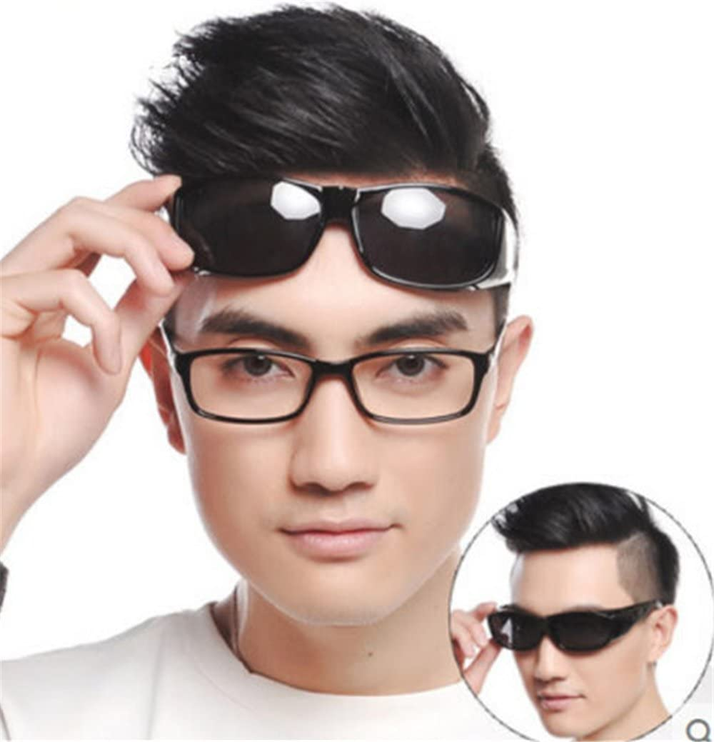 Boolavard Night Sight Night Driving over Glasses UV Wind Protection - Grey Lens image number 2