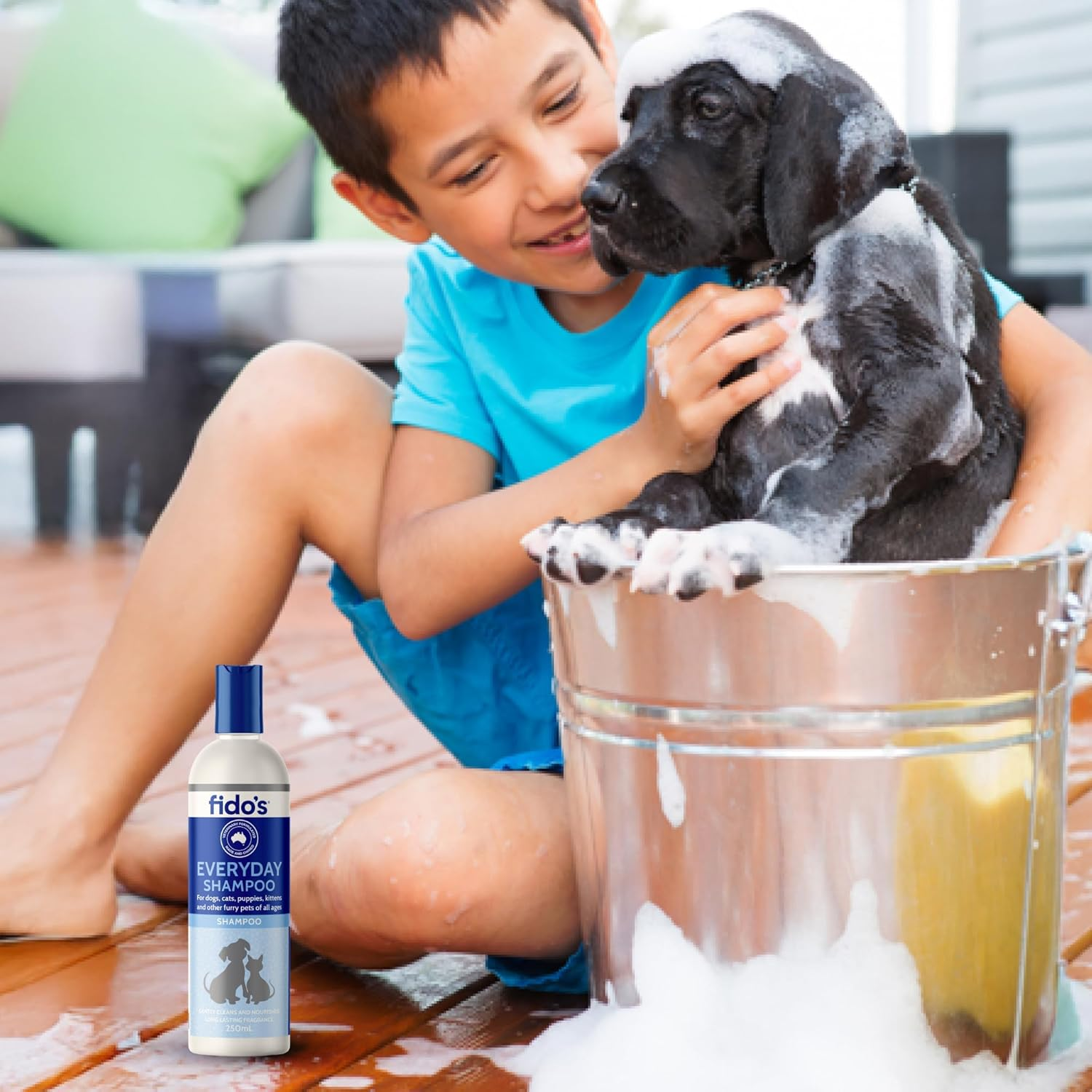 Fido&rsquo;S Oatmeal Shampoo 250Ml, Gentle and Soothing Formula with Oatmeal Extract, Ideal for Sensitive and Dry Skin, Cleanses and Nourishes Coats of Dogs, Cats, Puppies and Kittens image number 4