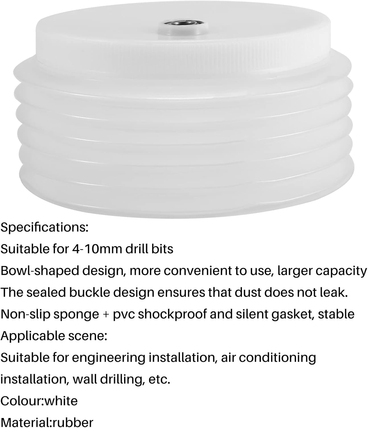 YUPVM Hole Saw Hole Opener Wood Electrician Hammer Drill Tool Accessories Dustproof Device