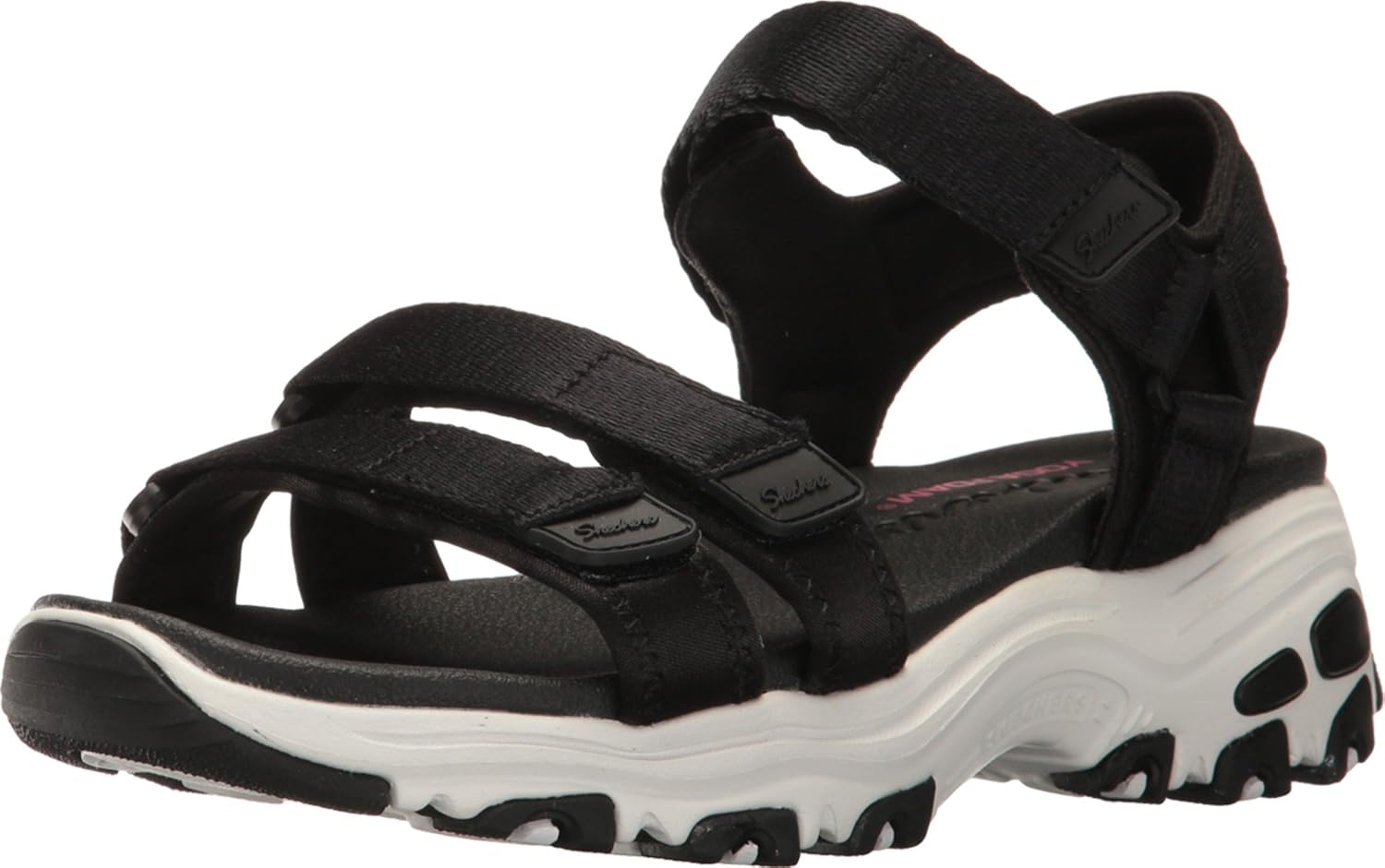 Skechers Women'S Navy Yoga Wedge Sandal - Size 11 US