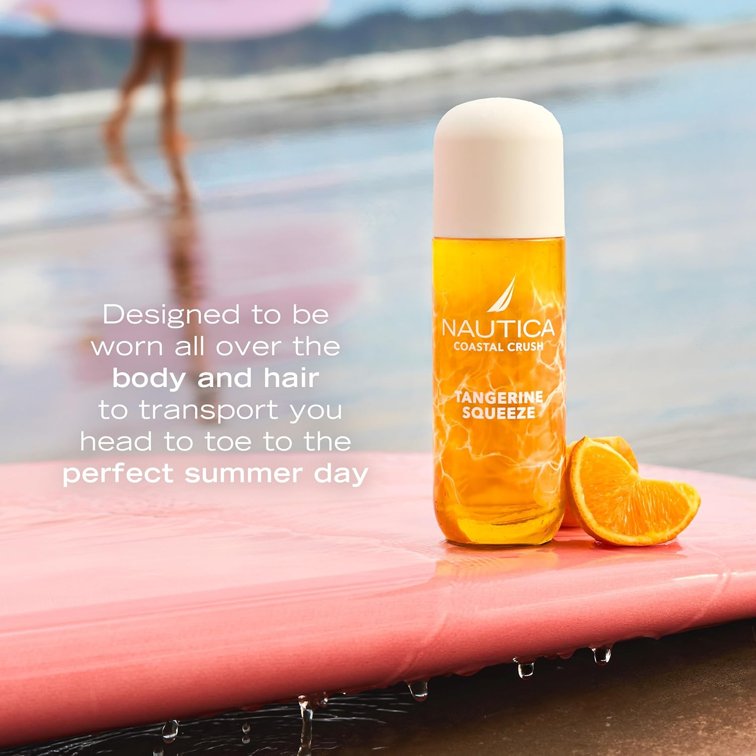 Nautica Coastal Crush Tangerine Squeeze Body Mist, 236Ml image number 6