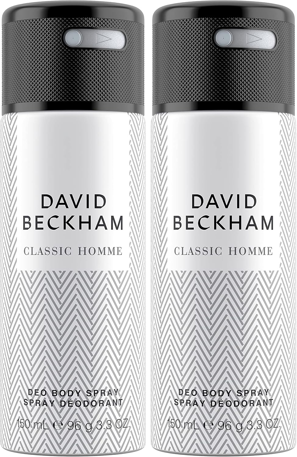 David Beckham Classic Homme Body Spray 150 Ml (Pack of 2) image number 1