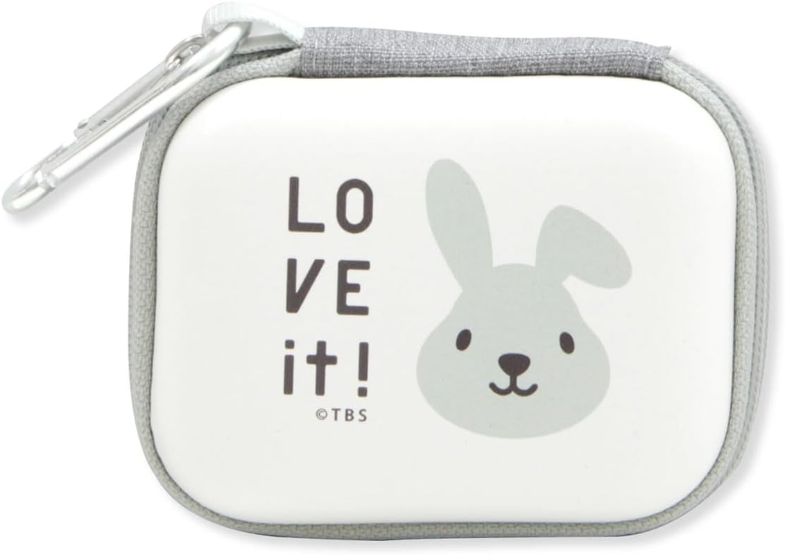 Granthunk Gadget Pouch, Small, Hard Pouch, Storage, Small Items, Rappy, Gadget Pouch, SS Cable, Compact, for Travels, Business Trip