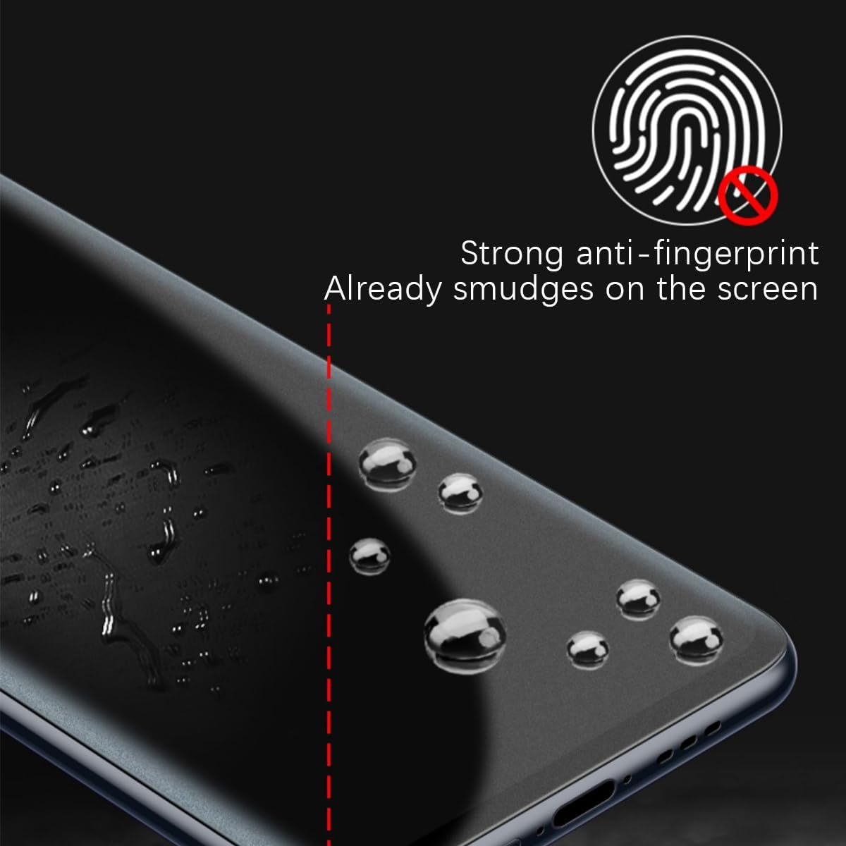 Glcrrpu Pack of 2 Matte TPU Screen Protectors for Huawei Pura 70 Pro (6.8 Inch), Hydrogel Anti-Glare Screen Protector, Anti-Glare Screen Protector, Anti-Fingerprint, Anti-Scratch image number 5