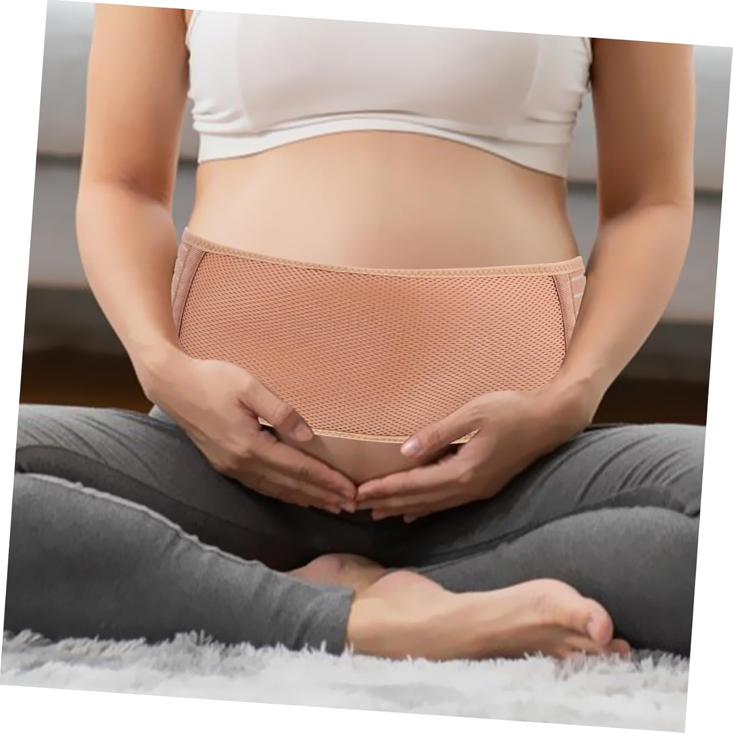 Healvian Maternity Belt Pregnancy Belly Band for Women Waist Support Strap Abdominal Support Belt for Pregnancy Comfort and Maternity Use image number 2