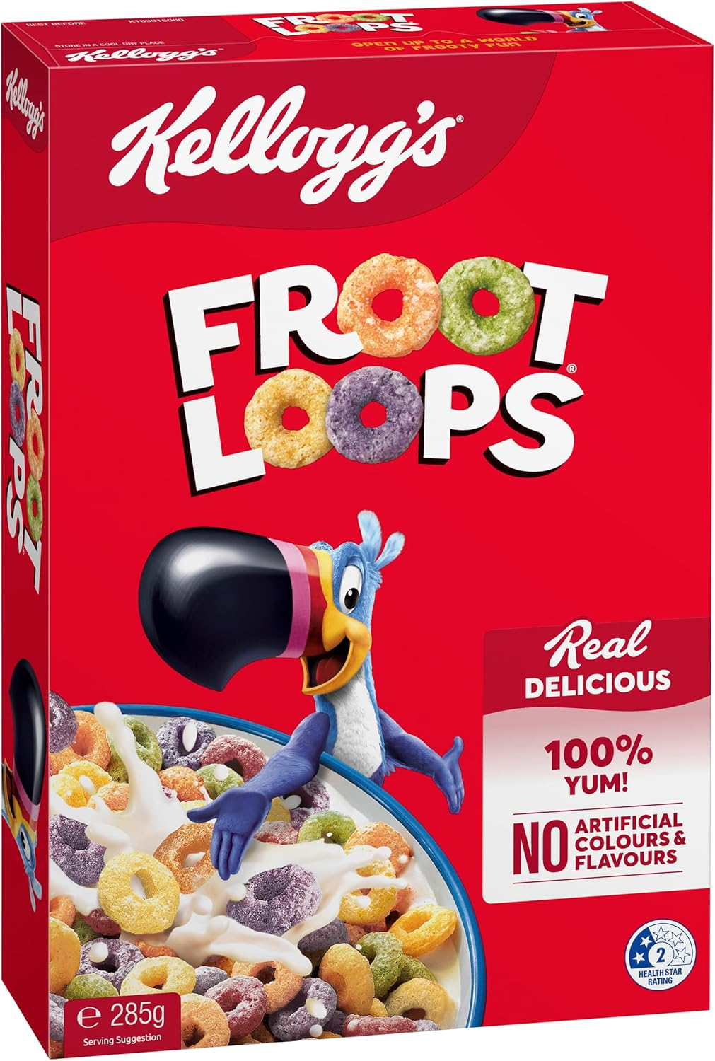 Kellogg'S Froot Loops Breakfast Cereal, 285G image number 4