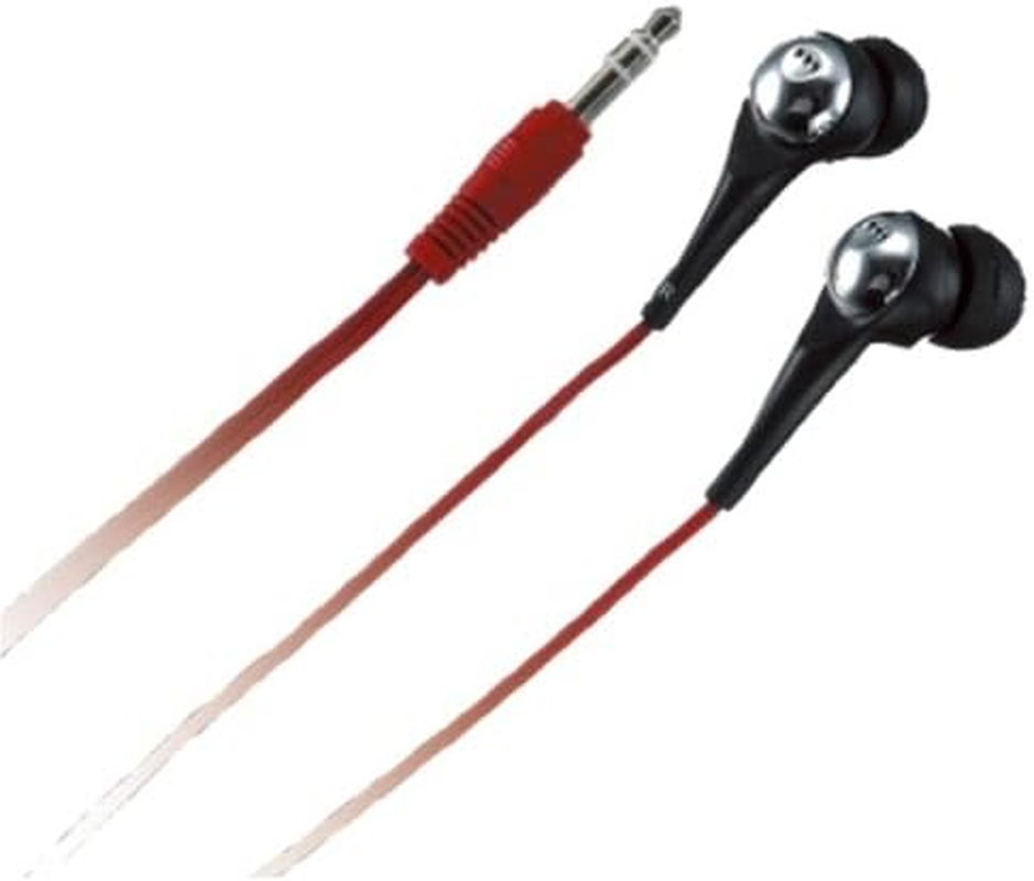Green House GH-ERC-35R Blood Red Audio Stereo Earphones
